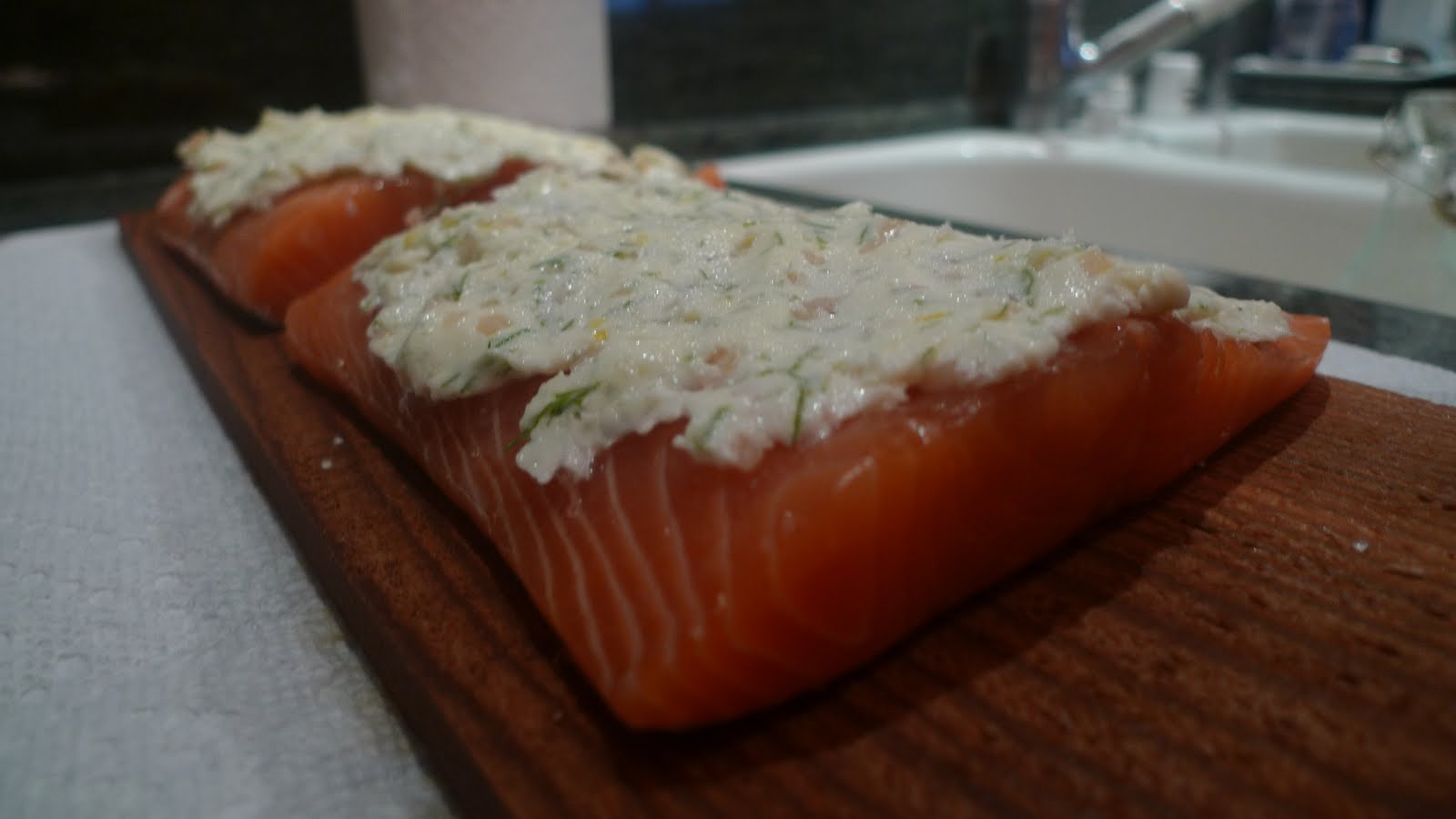 siriously delicious Grilled Salmon with Dill Butter