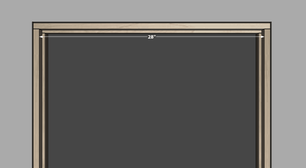 Easy Way To Trim a Door