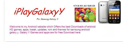 iPlayGalaxyY For Samsung Galaxy Y