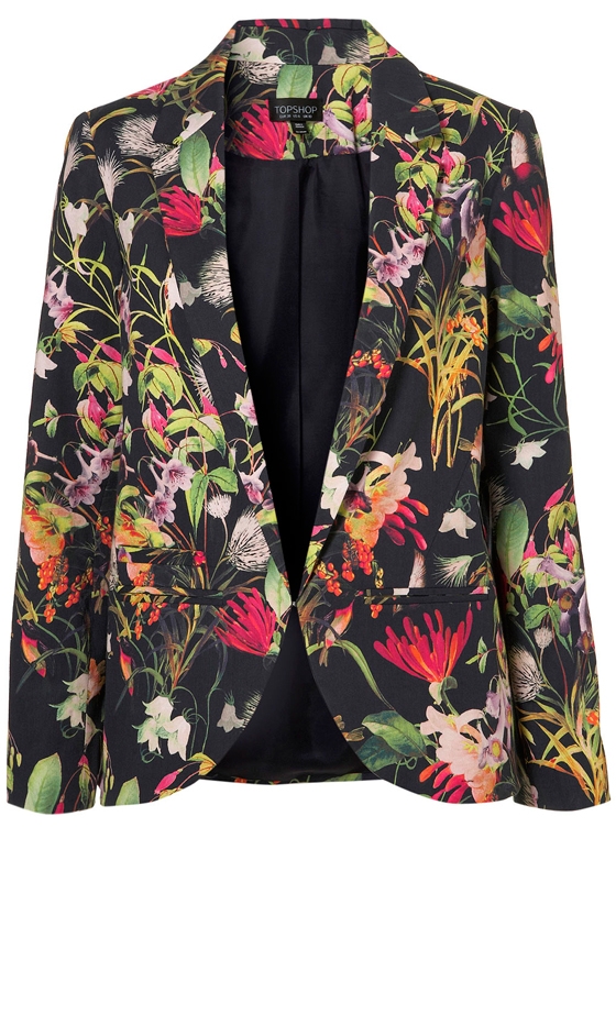 FLORAL BLAZER