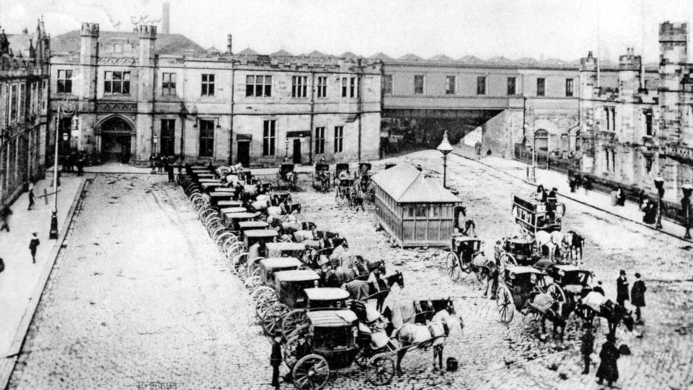 Tour Scotland Photographs Old Photograph County Square Paisley Scotland