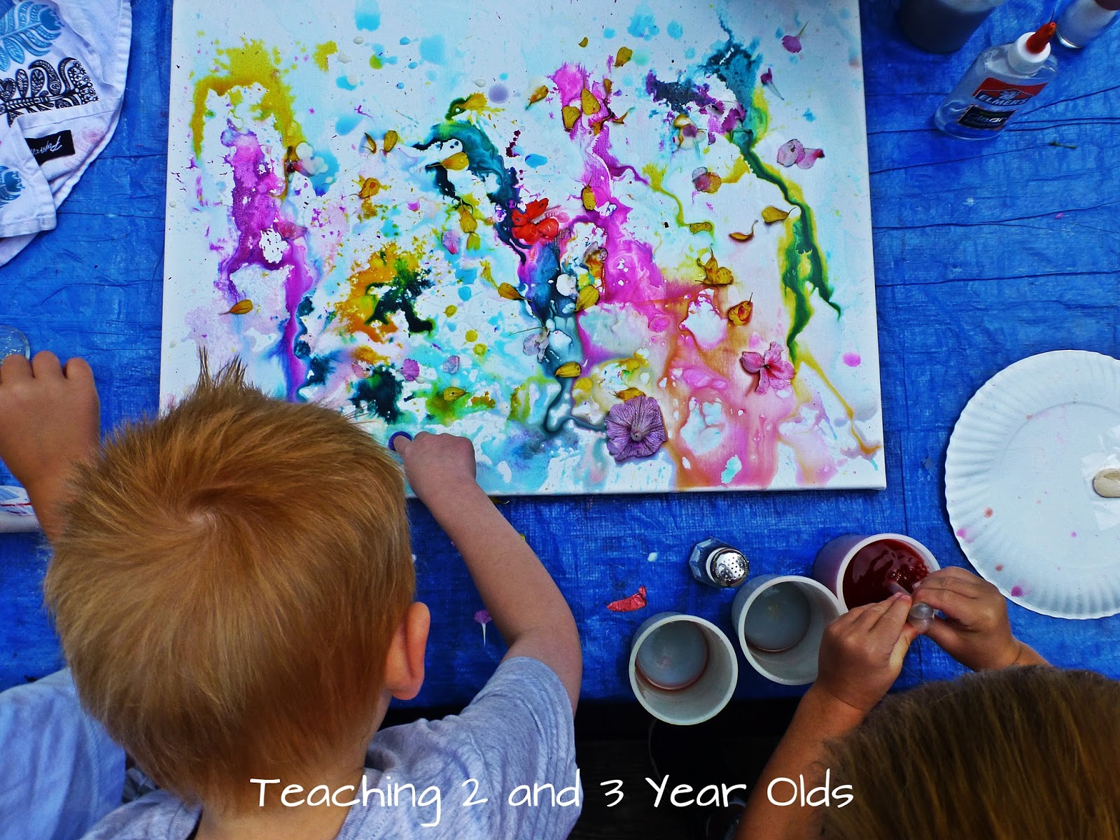 Teaching 2 and 3 Year Olds Preschool Canvas Art