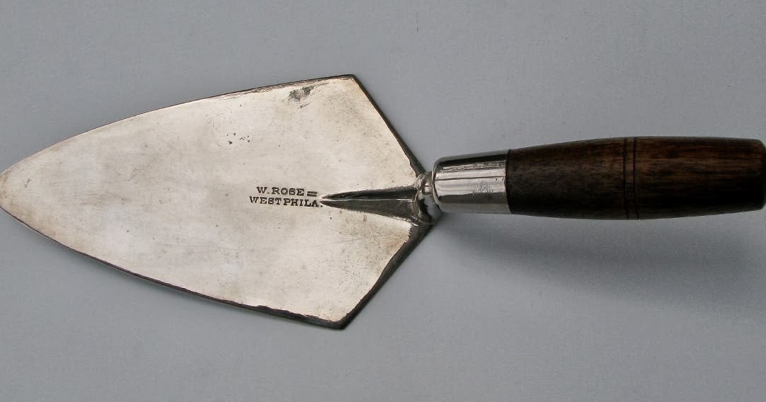 Trowel and Masonry Tool Collector Resource Presentation, Ceremonial