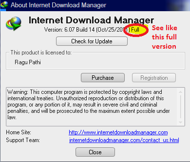 Internet Download Manager 6.06 Build 3 Serial (May 05 2011) Fu