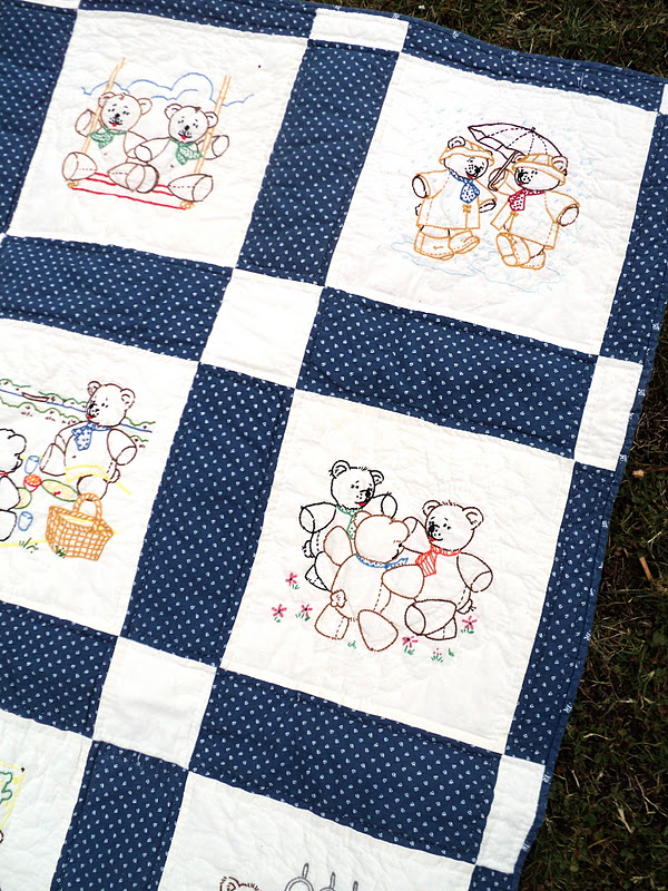 Teddy Bear Quilt Knitionary