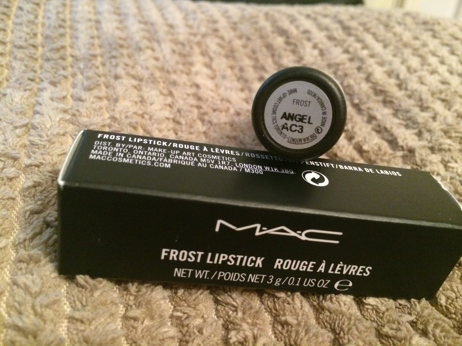 Beautyqueenuk A Uk Beauty And Lifestyle Blog M A C Frost Lipstick Angel Review
