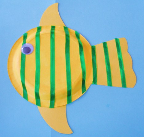 fish paper plate craft da science puzzle word di activity materials crafts manualidades activities