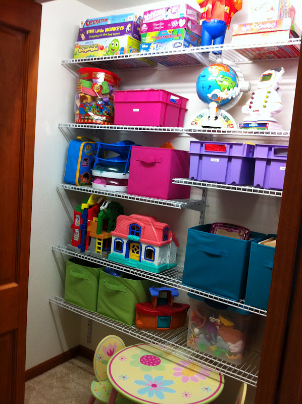 Life (and so much more) Toy Closet Project Complete!!!!!!!!!!