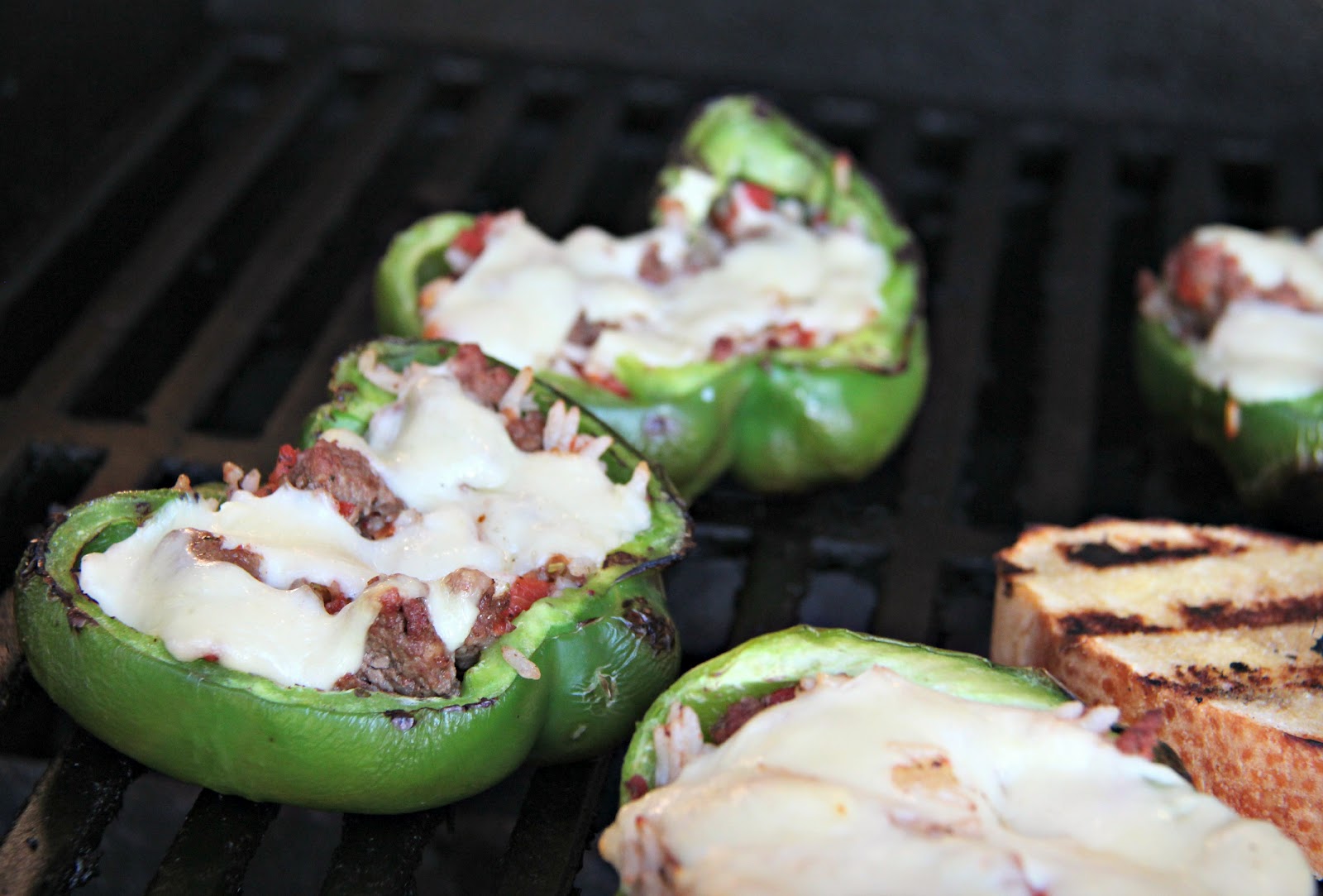 Arms, Farms & Fam Grilled Stuffed Peppers