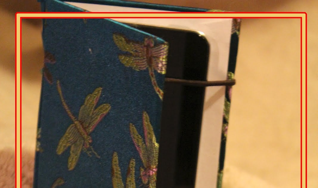 Thrift Trick DIY Address book into ipod/iphone Carrier!