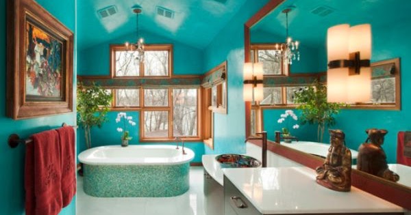 Baños turquesas | Ideas para decorar, diseñar y mejorar tu casa.