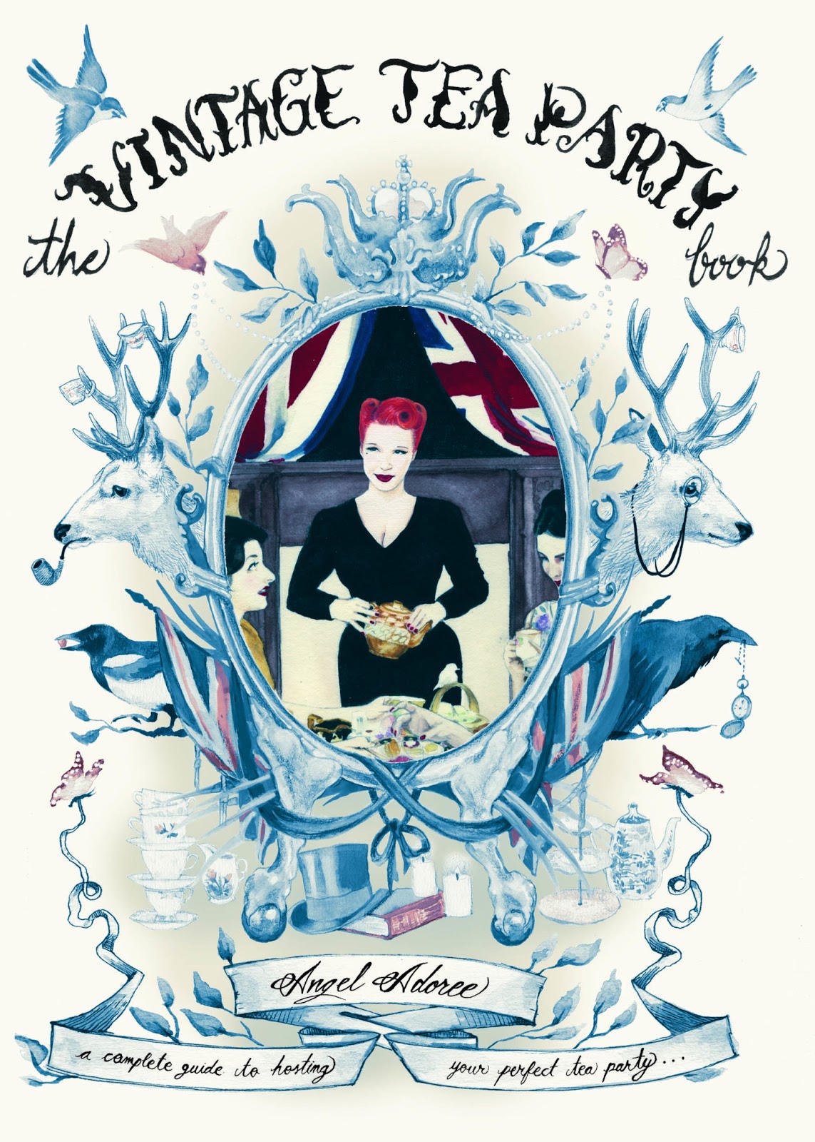 The Sketchy Reader Literary Friday The Vintage Tea Party Book