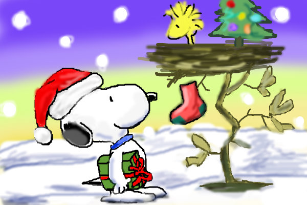 Snoopy christmas Wallpapers | Desktop Wallpaper Backgrounds