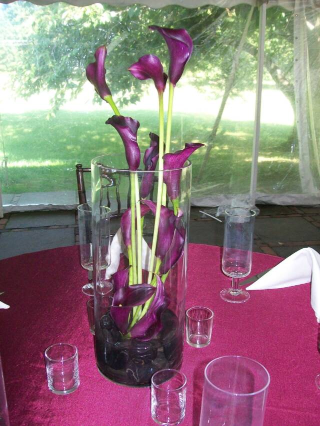 Calla Lily Centerpieces