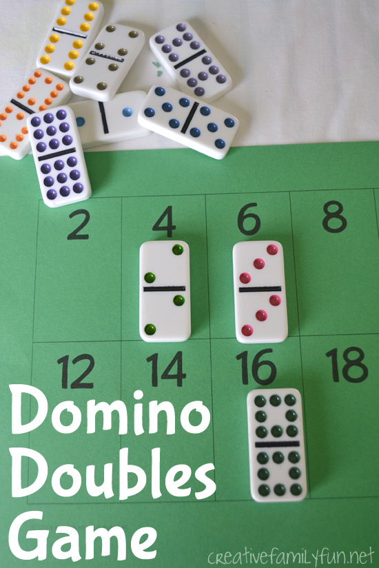 Creative Family Fun Domino Doubles Game