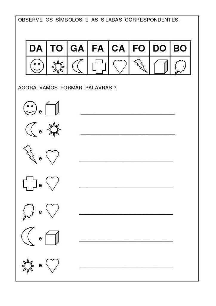 ATIVIDADES DE ALFABETIZAÇÃO, COMPLETAR AS PALAVRAS, FO