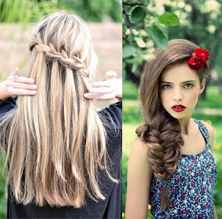 Trenzas peinado arianna coletas rizos The new fashion: peinados con trenzas