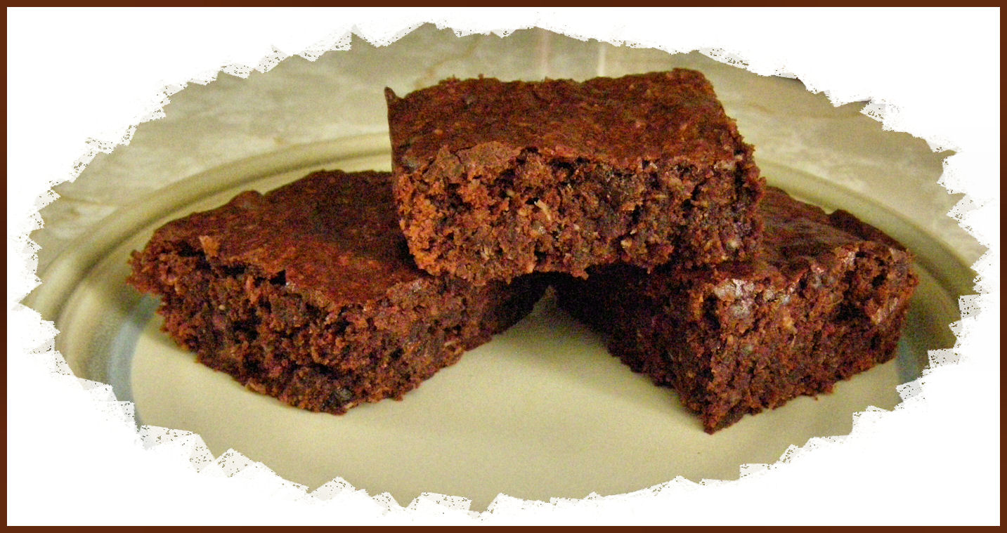 VALEEHILL Vegan Dessert Chocolate Coconut Brownies