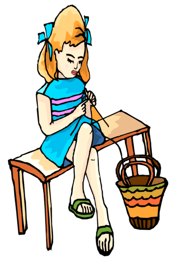All Cliparts: Knitting Clipart Gallery2