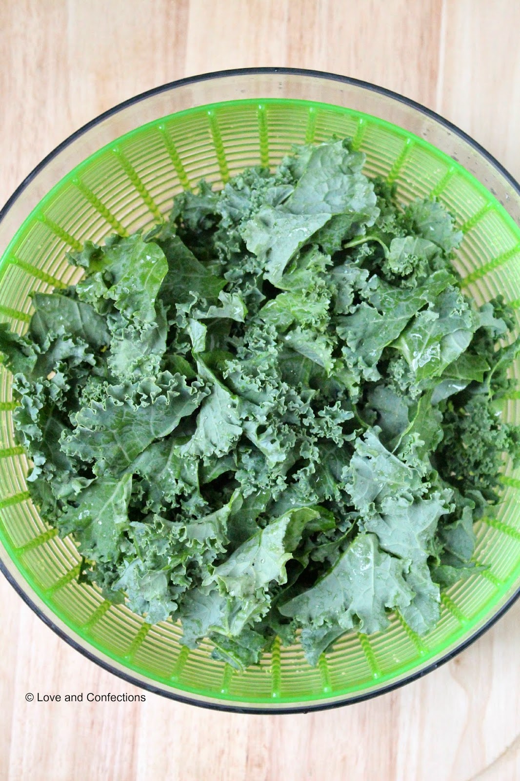 Love and Confections Quick and Easy Homemade Kale Chips