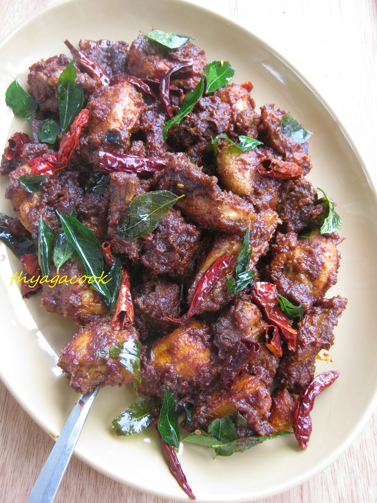 KARI LEAFS Malaysian flavour's SOY SAUCE CHICKEN VARUVAL