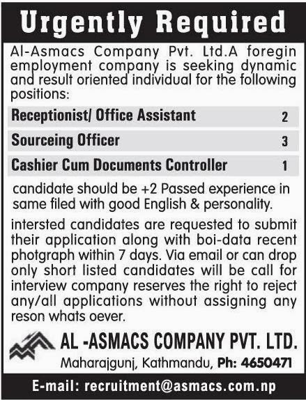 pvt company job