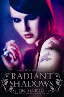 Book cover of Radiant Shadows by Melissa Marr