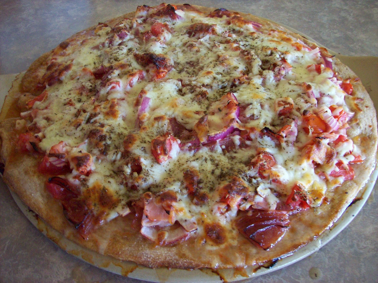 Reflections from Drywood Creek Italian Hoagie Pizza