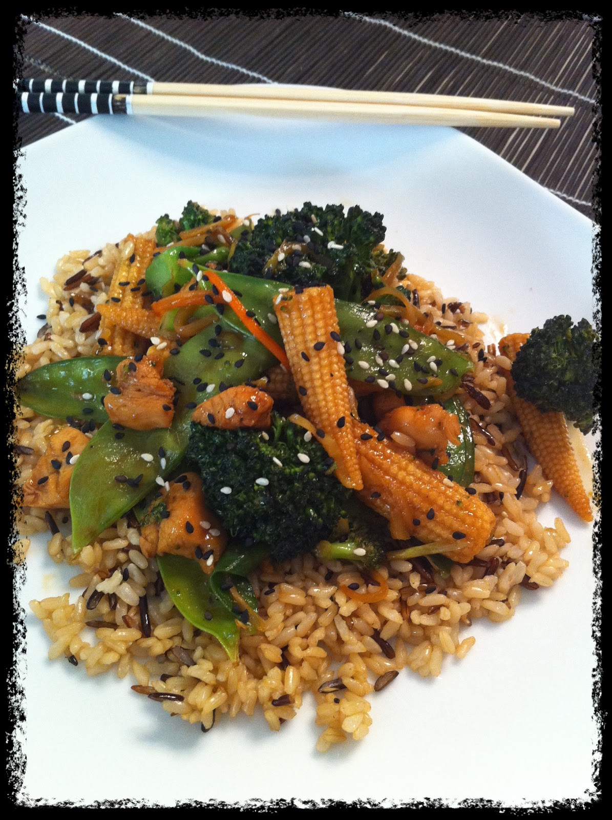 Sesame Chicken Stir Fry