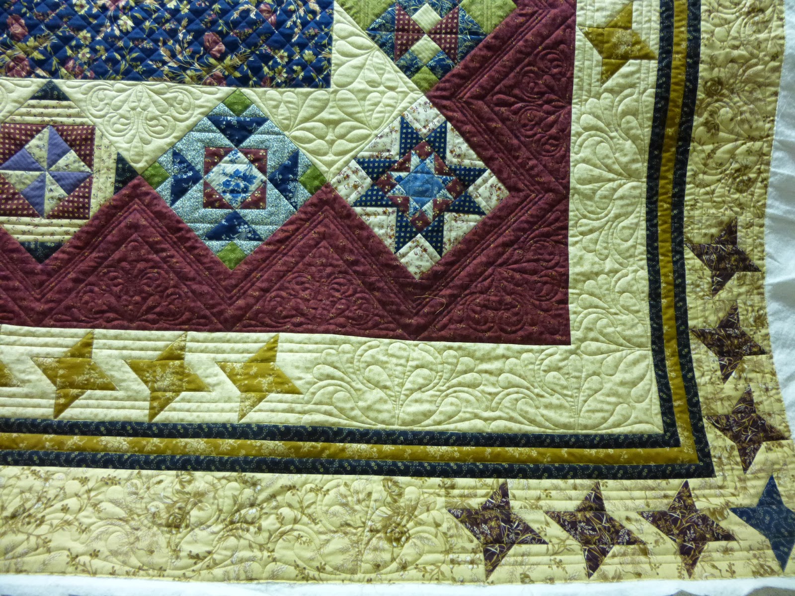 caledonia quilter First Ladies Quilt and 2015 UFO Challenge