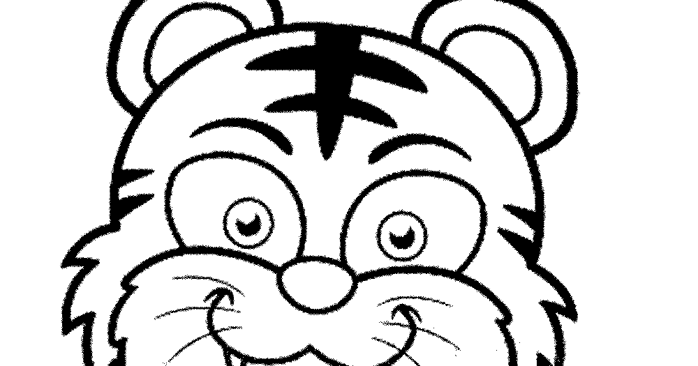 Gambar Mewarnai Macan Loreng Kartun - murid 17