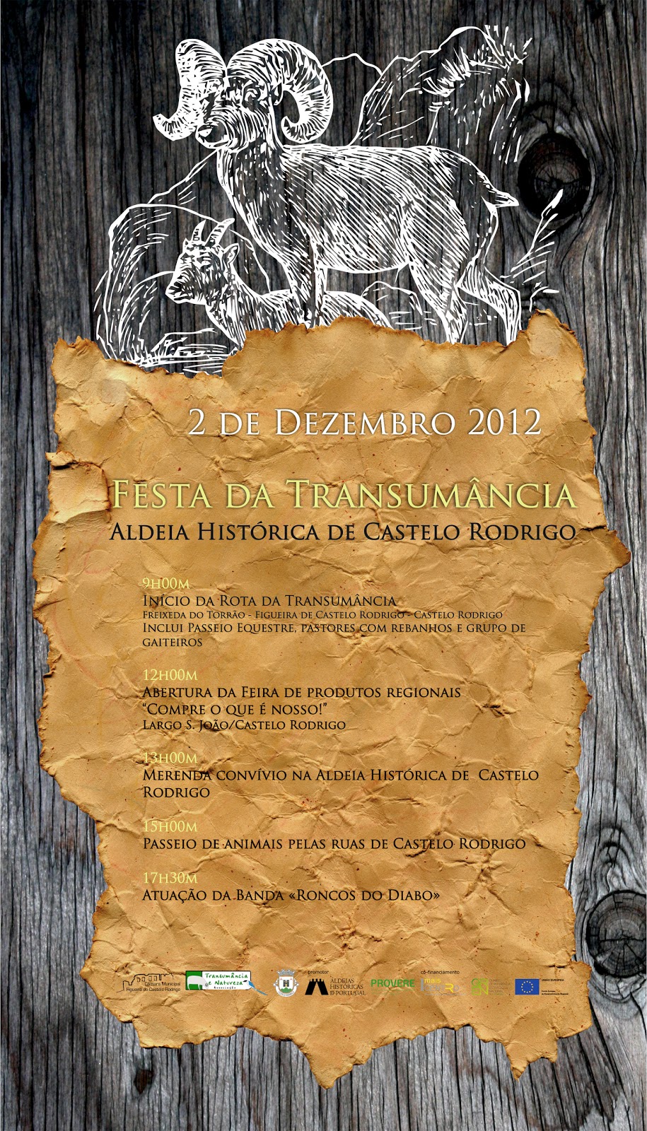 Festa da Transumância - Aldeia Histórica de Castelo Rodrigo - 2 Dez Cartaz+-+transumancia_2012