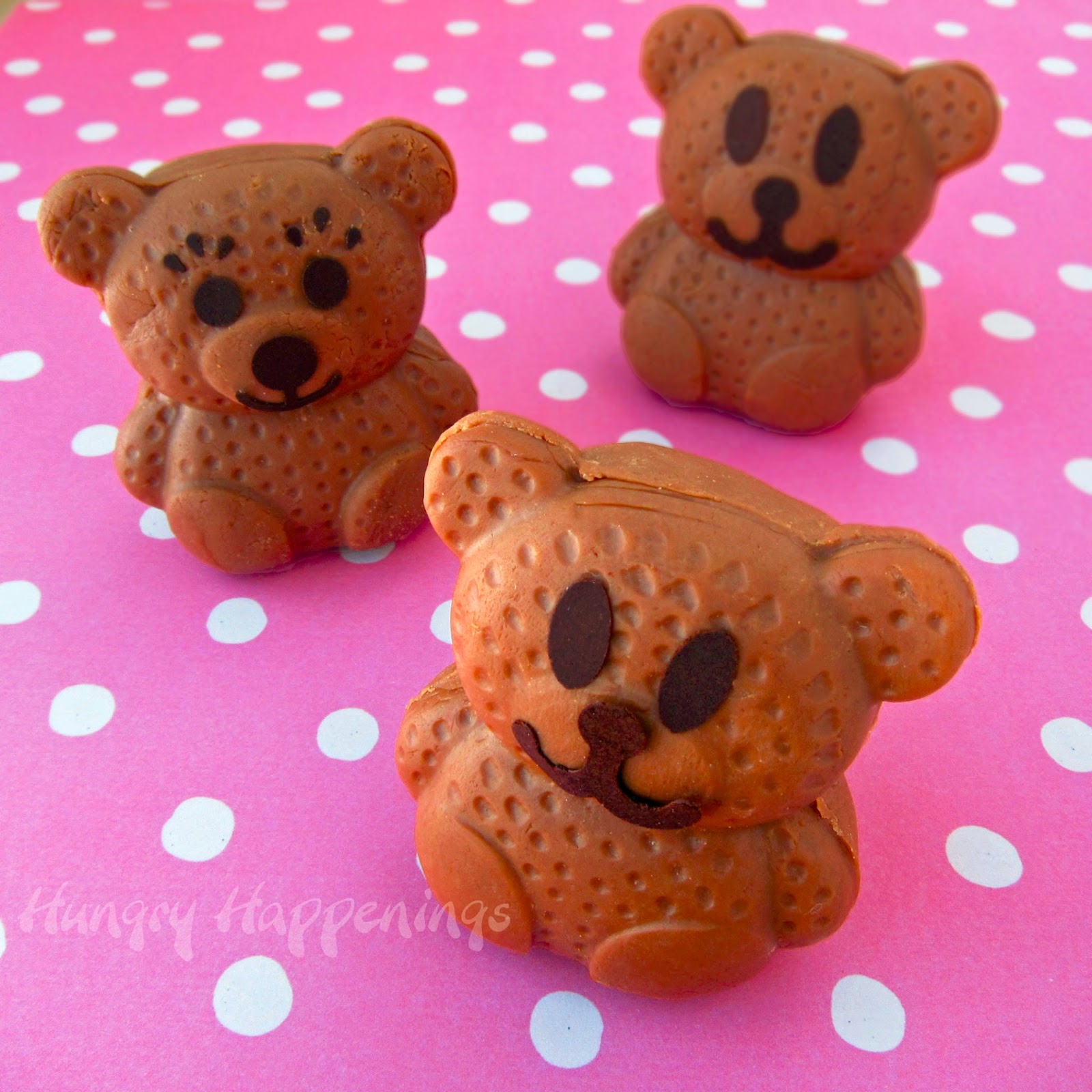Sweet Little Caramel Chocolate Fudgy Bears Hungry Happenings