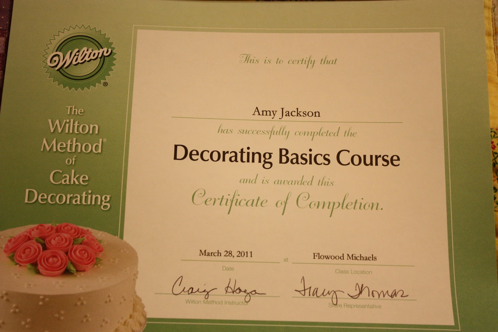 Jackson Family Farm Cake Decorating 4 weeks of delicious fun