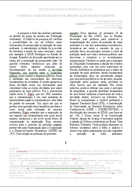 Artigos cientificos de direito