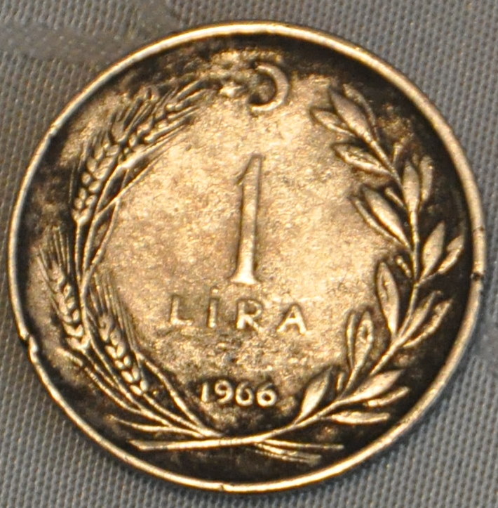 1966 1 LİRA