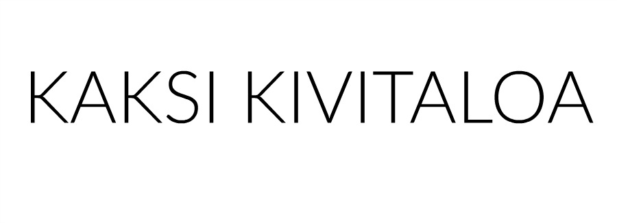 Kaksi kivitaloa