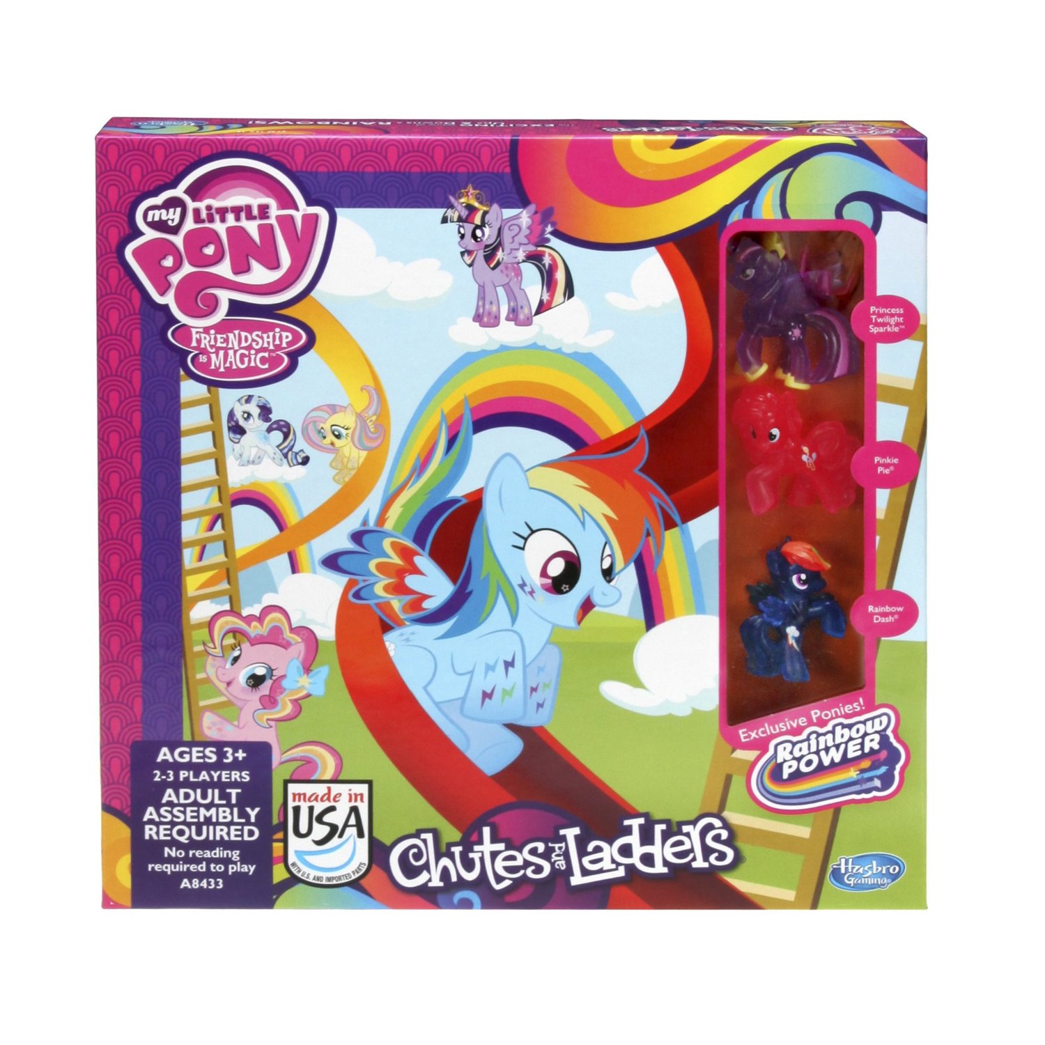 My Little Pony Figure Ponyville Twilight Sparkle Rainbow Dash