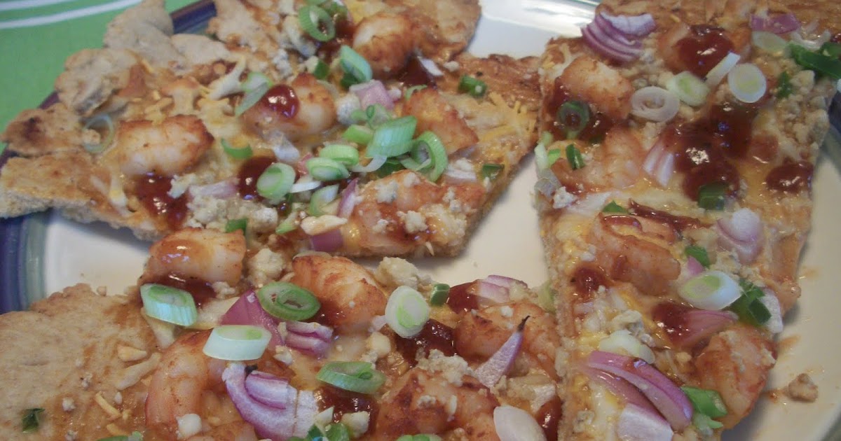 Cook with Sara BBQ Shrimp Flatbreads