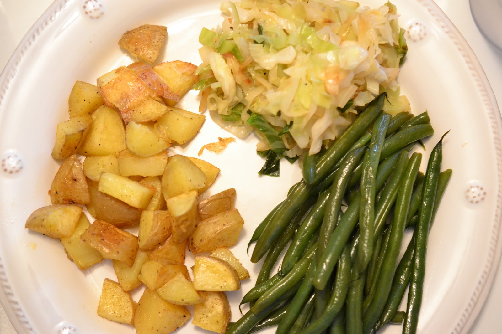 Feed Your Genes Cabbage, Salad, Green Beans and Potatoes... A Farmers