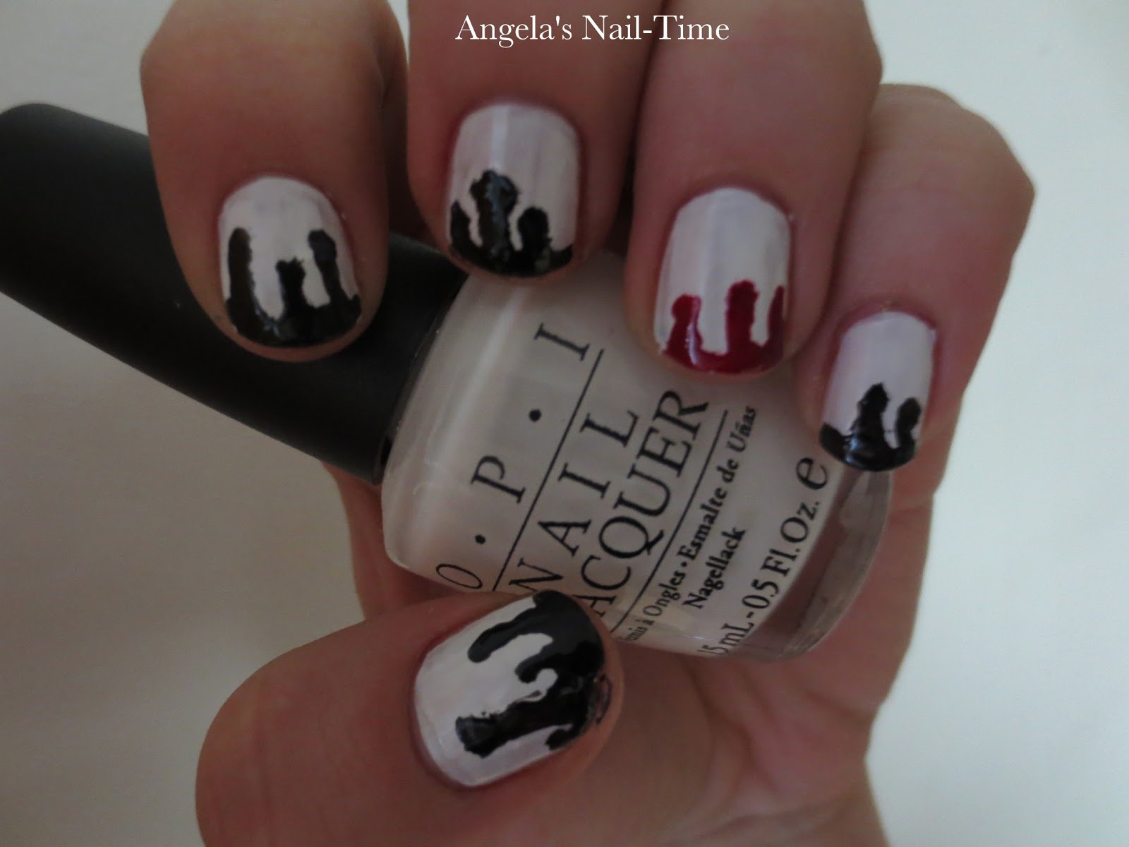 Angela's NailTime Drippity Drip Drip Nail Art