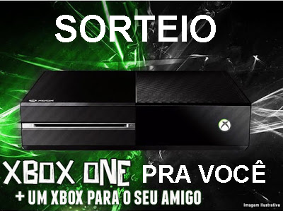 Participe do Sorteio Xbox One + 5 Jogos - [Instagram]