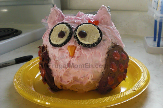 Owl Smash Cake "How To" Guide