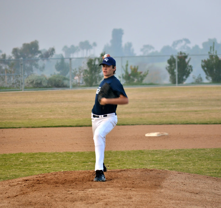 Me pitching for Calvary (fall ball)