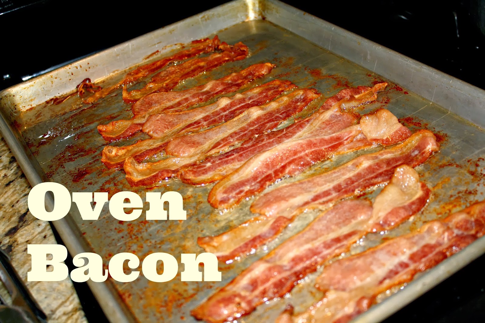 Tada's Kooky Kitchen Oven Bacon