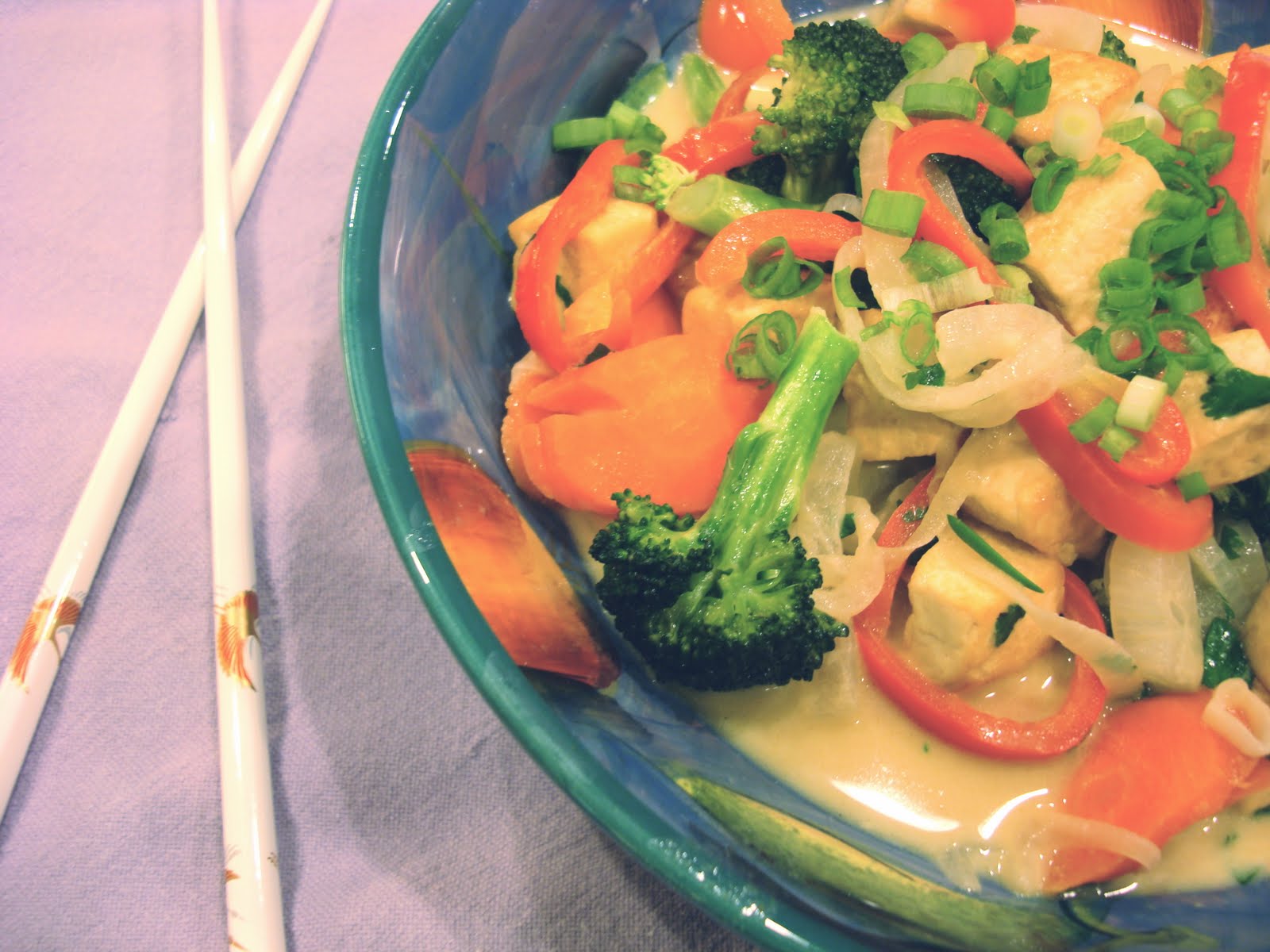 Thai Tofu and Vegetable Curry Recipe Healthy Journey Cafe