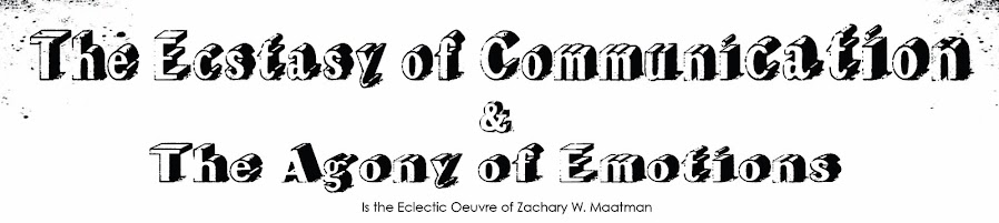 The Ecstasy of Communication & The Agony of Emotions