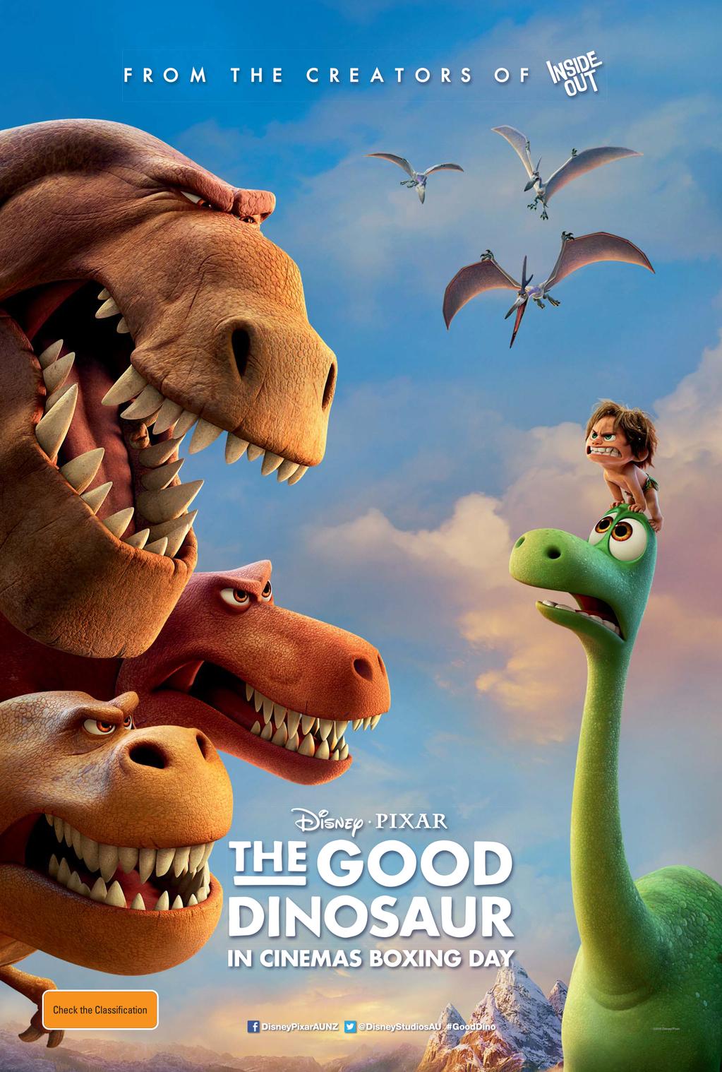 O Bom Dinossauro: primeiro vídeo e pôster da animação da Disney/Pixar -  TecMundo