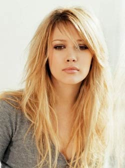Monty Freddie Illustration Hilary Duff Natural Brown Hair Color