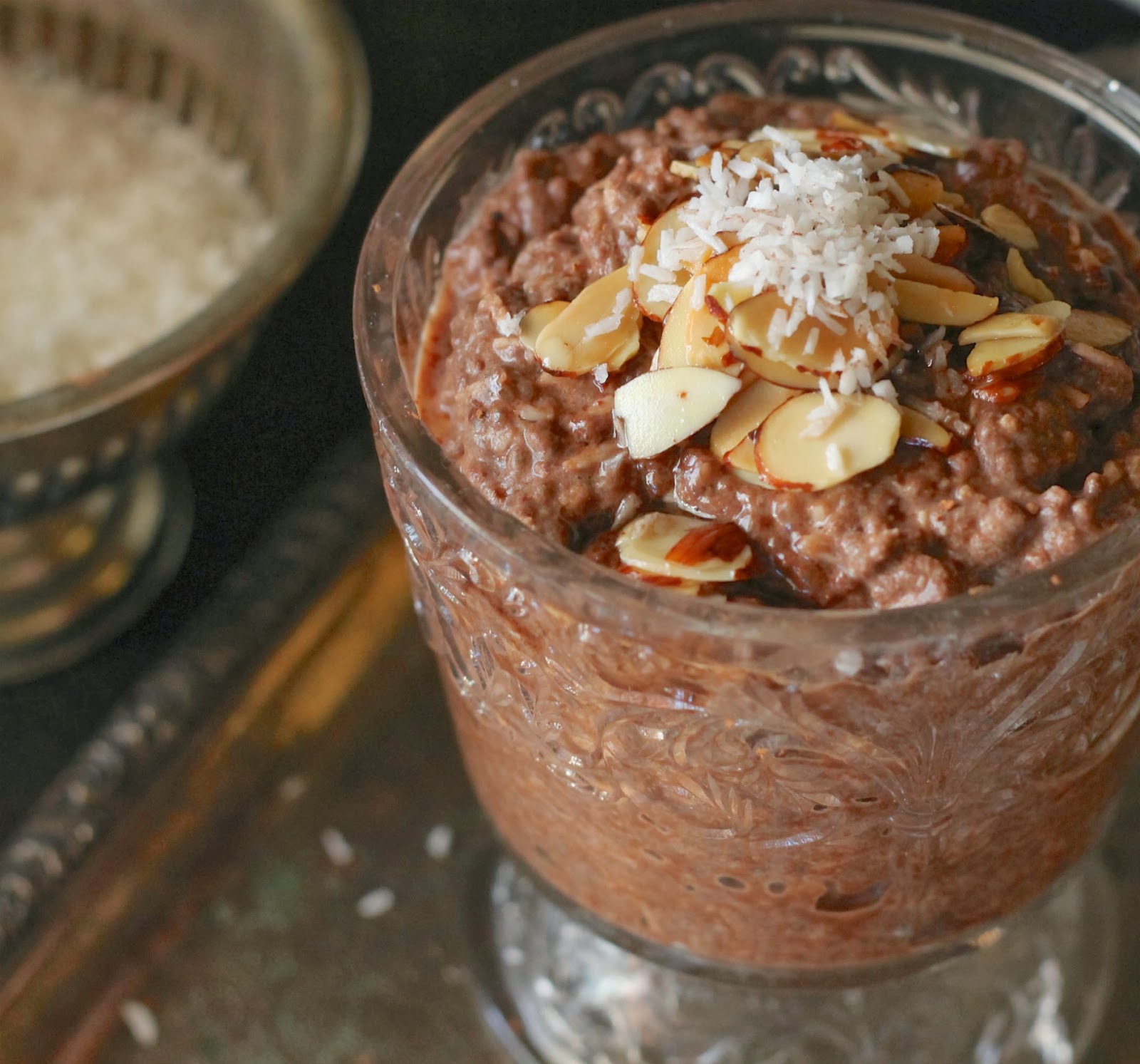 Where Your Treasure Is Almond Joy , Chia Pudding